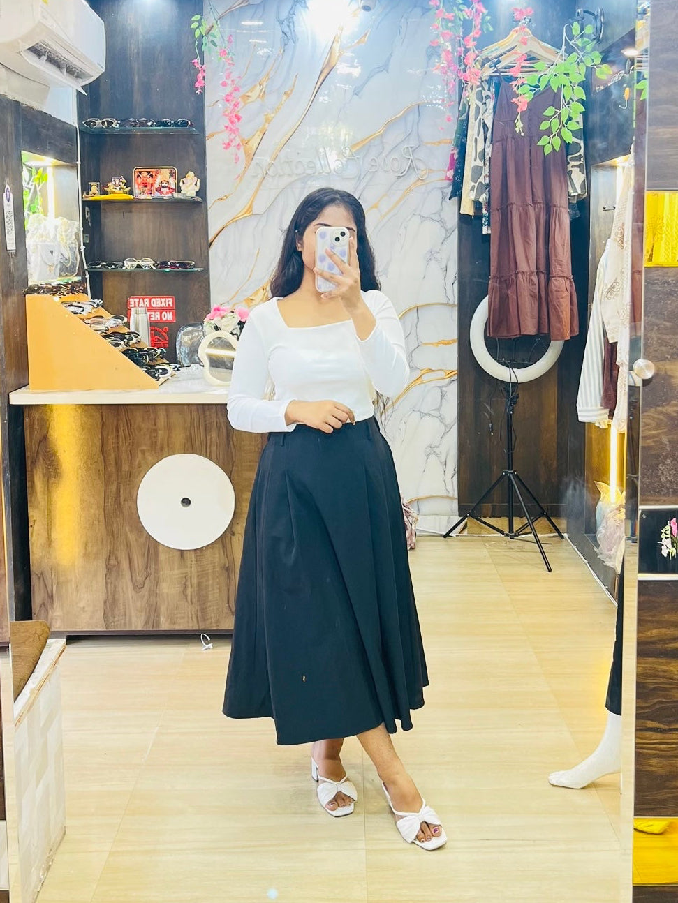 Skirt Top Co-ord Set