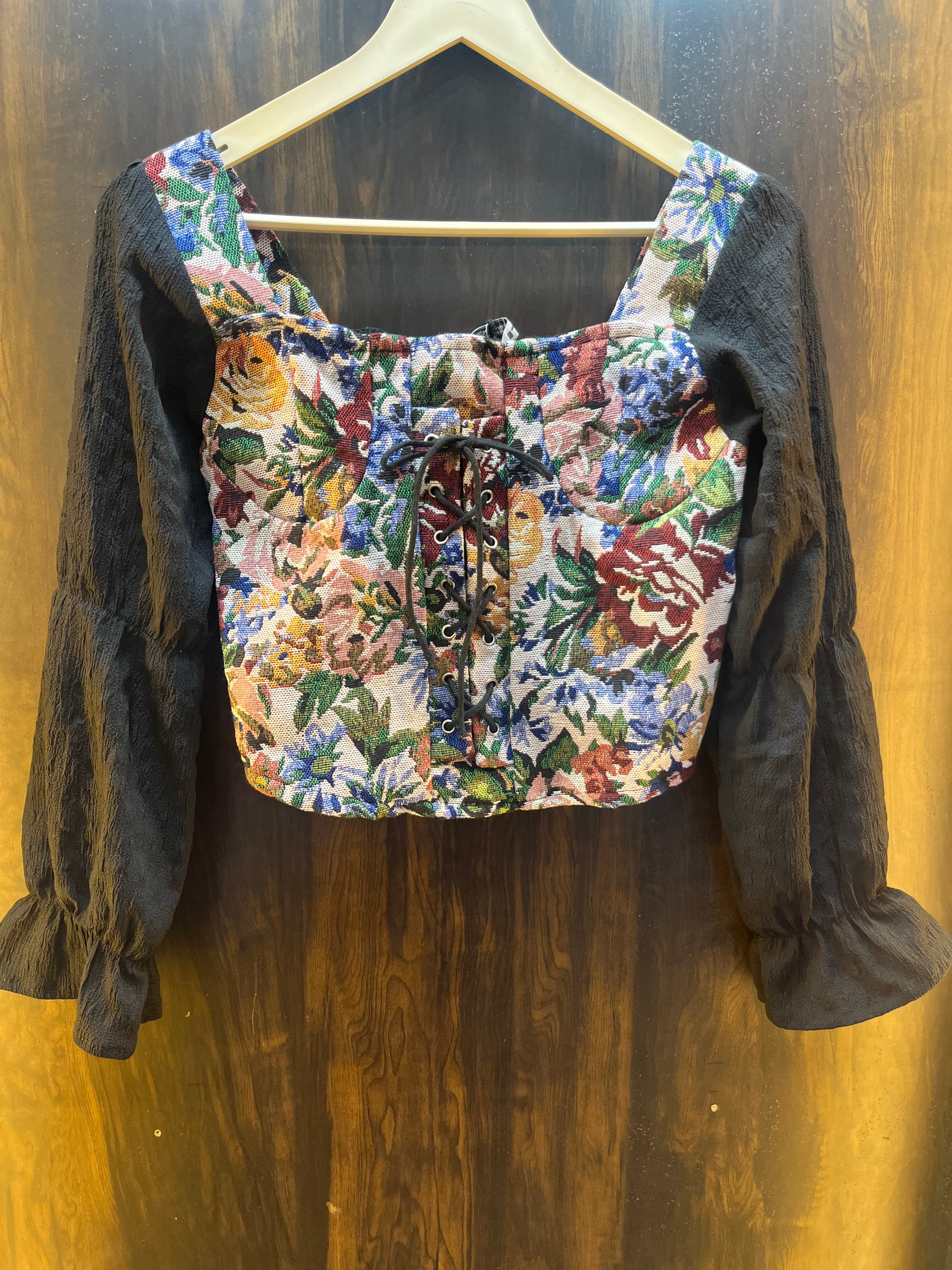 Floral Corset Top