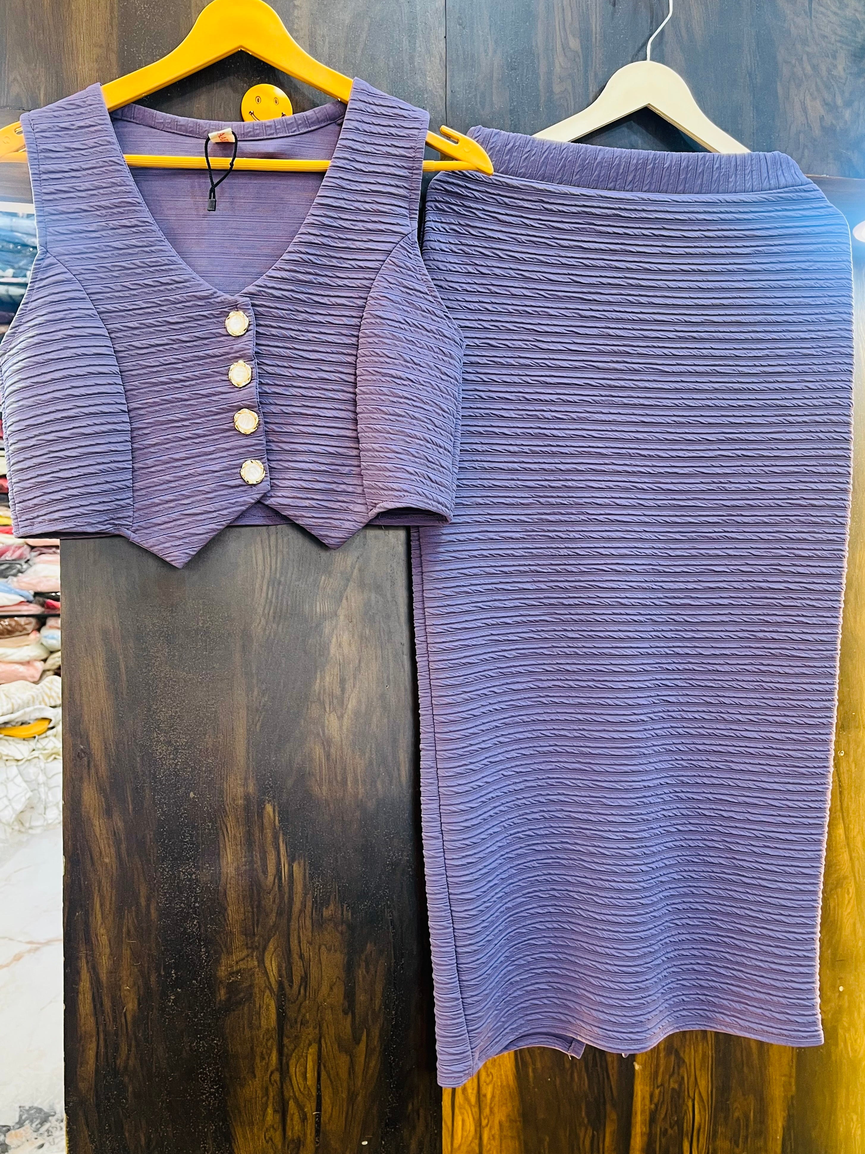 Skirt Top Co-ord Set
