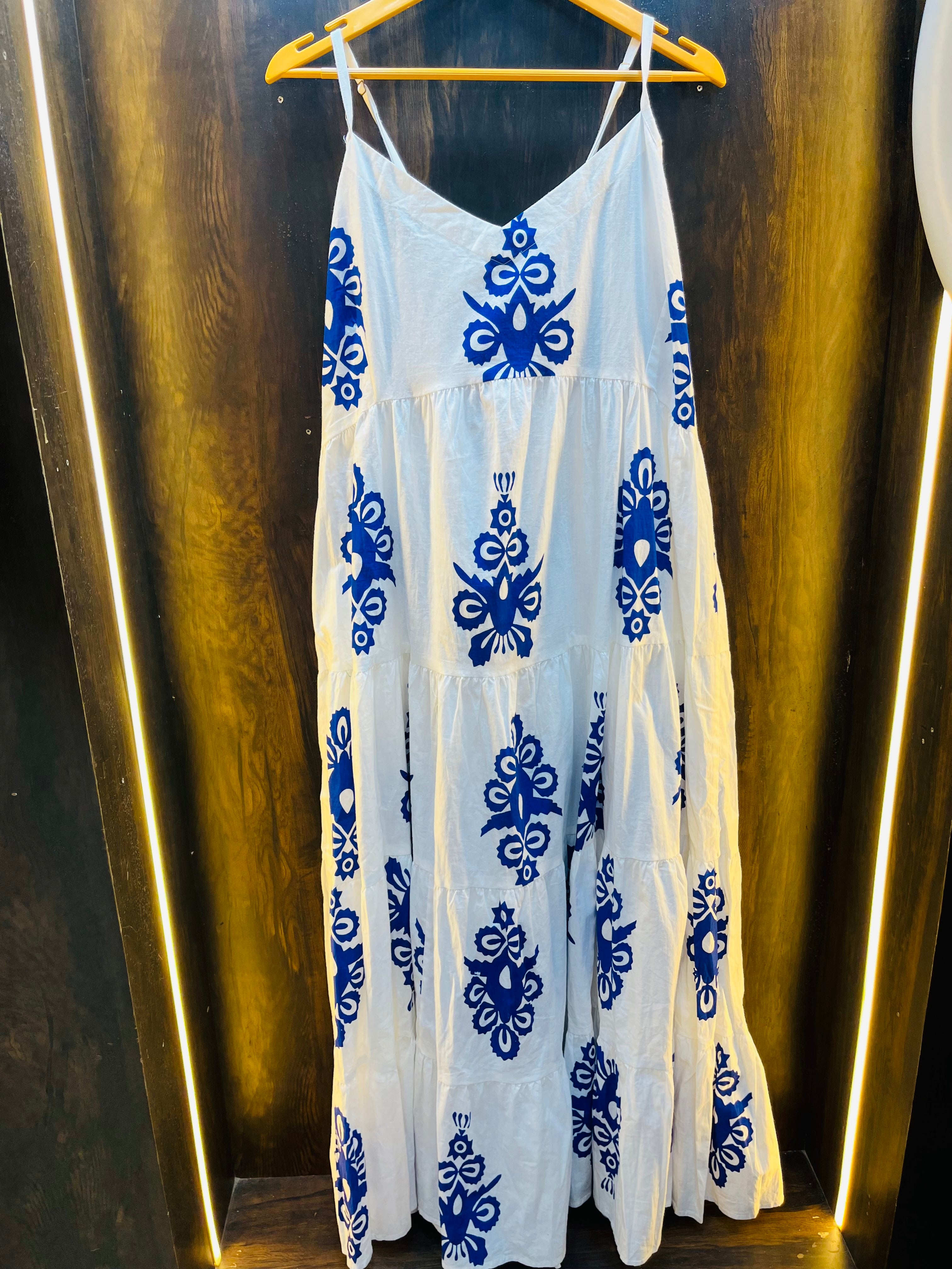 Printed Maxi Dress