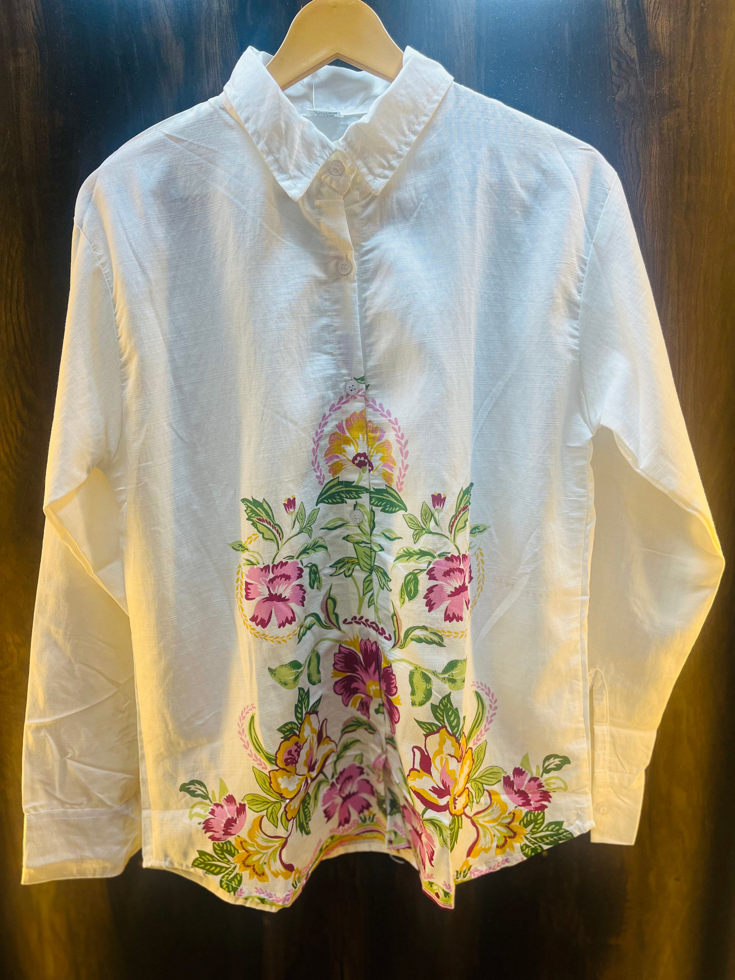 Flower Printed Shirt