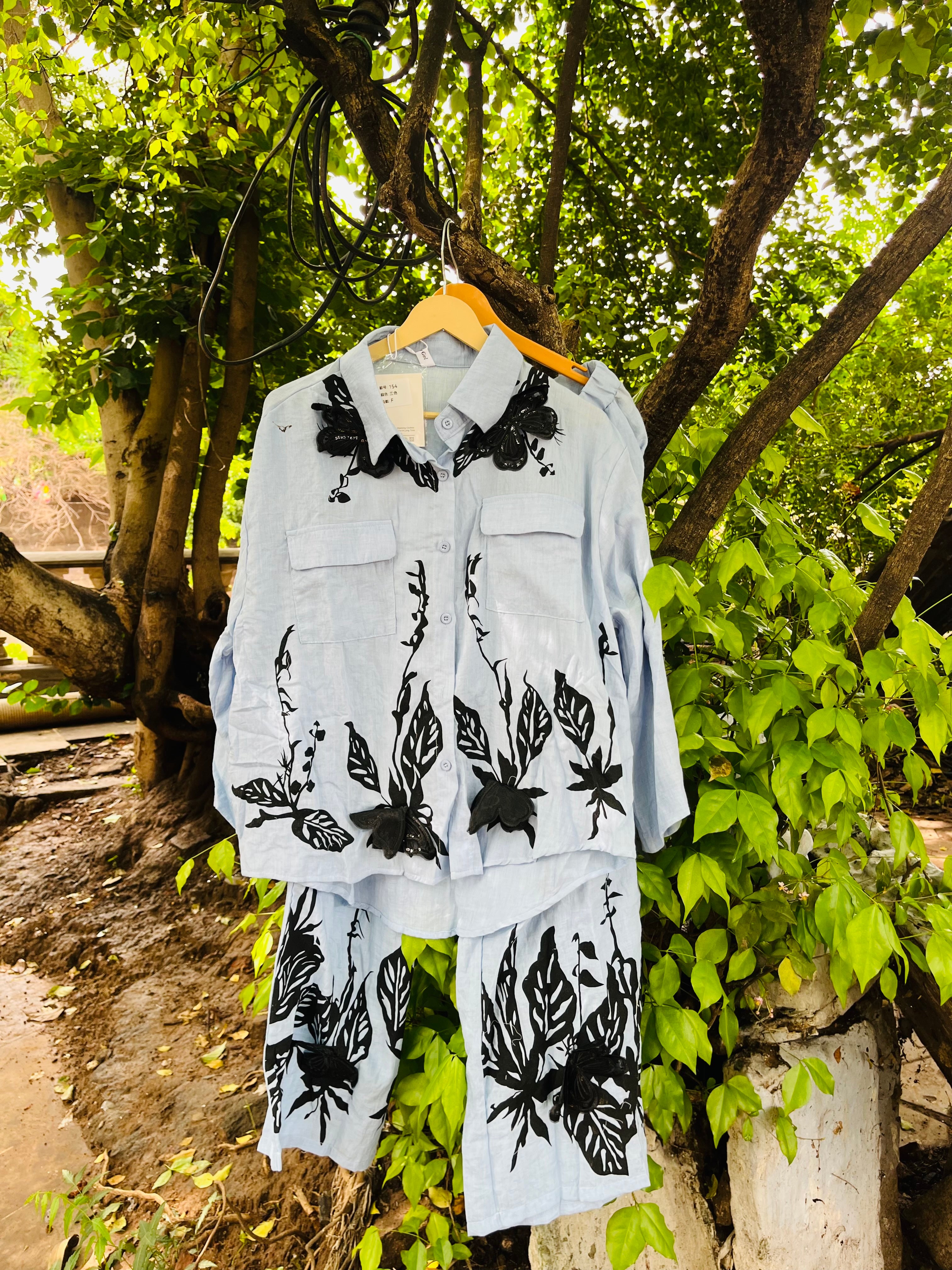 Premium Butterfly Work Imported Co-ord Set