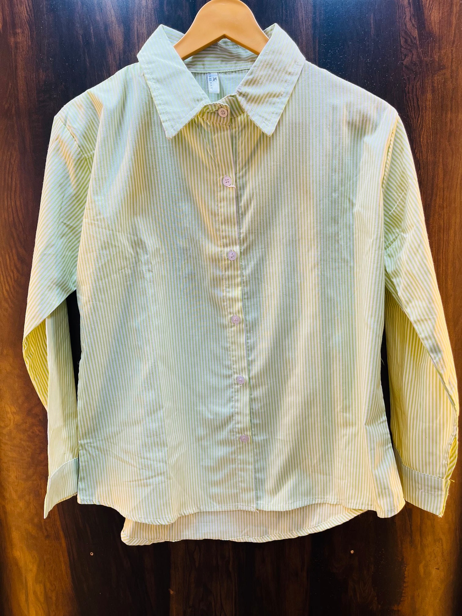 Green Stripes Shirt