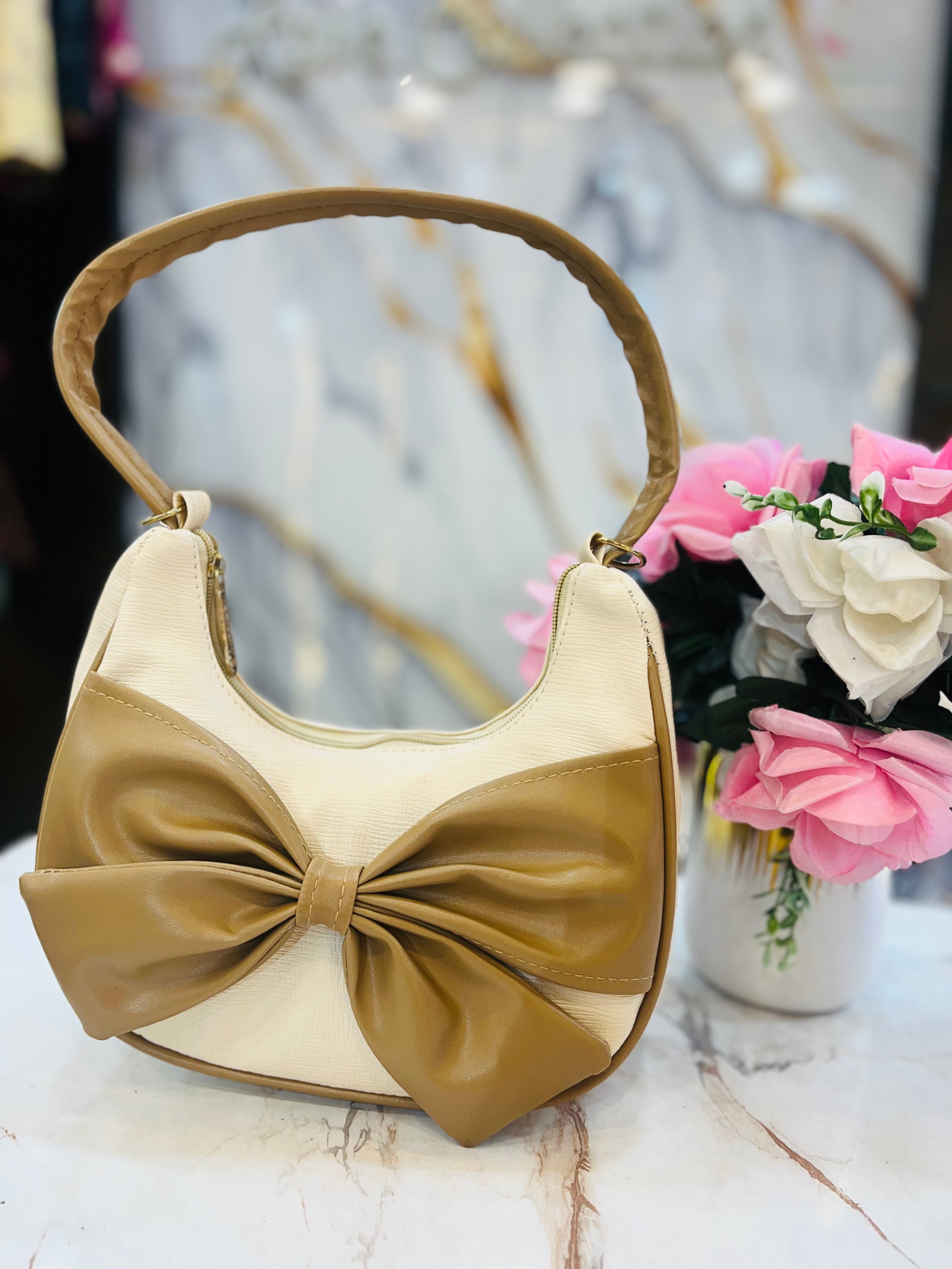 Bow Pattern Hand Bag