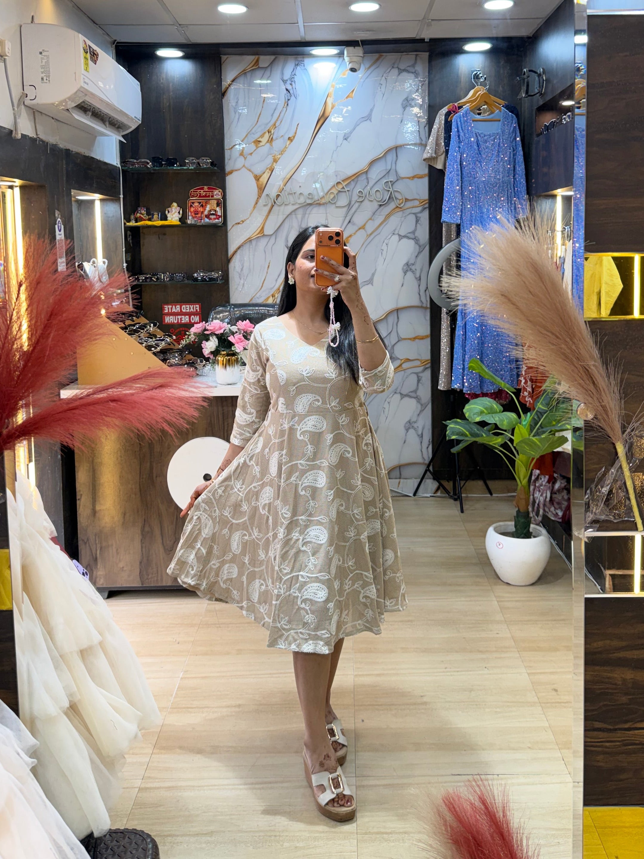 Anarkali Style Dress