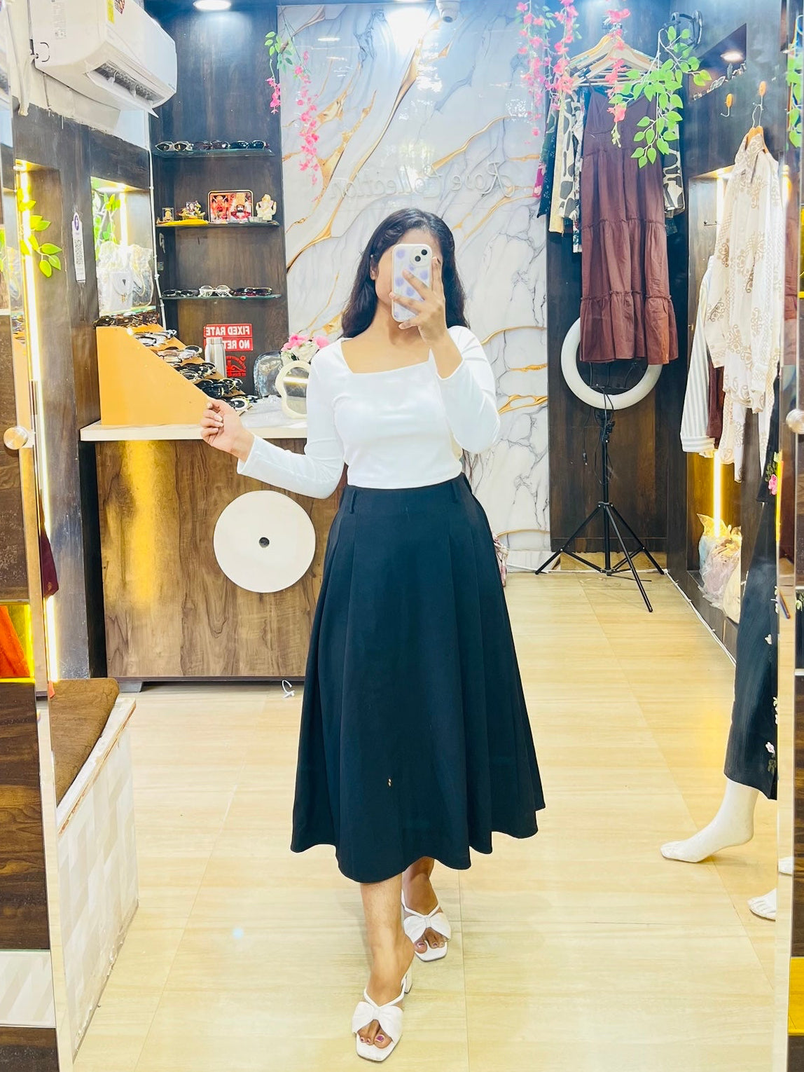 Skirt Top Co-ord Set